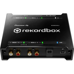 PIONEER INTERFACE 2 INTERFACCIA AUDIO PER DJ CON REKORDBOX DJ E REKORDBOX DVS + 2 VINILI DI CONTROLLO TIME CODE RB-VS1-K
