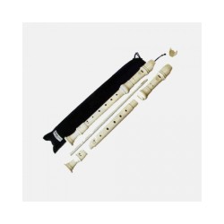 AULOS G302A FLAUTO DOLCE SOPRANO DO DITEGGIATURA TEDESCA SCUOLA PROPEDEUTICA