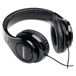 SHURE SRH240-A-BK CUFFIA UNIVERSALE CHIUSA PROFESSIONALE LIVE STUDIO DJ