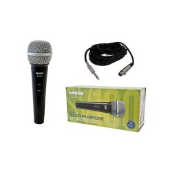 SHURE SV100 MICROFONO UNIDIREZIONALE MULTIUSO PER VOCE + XLR-JACK