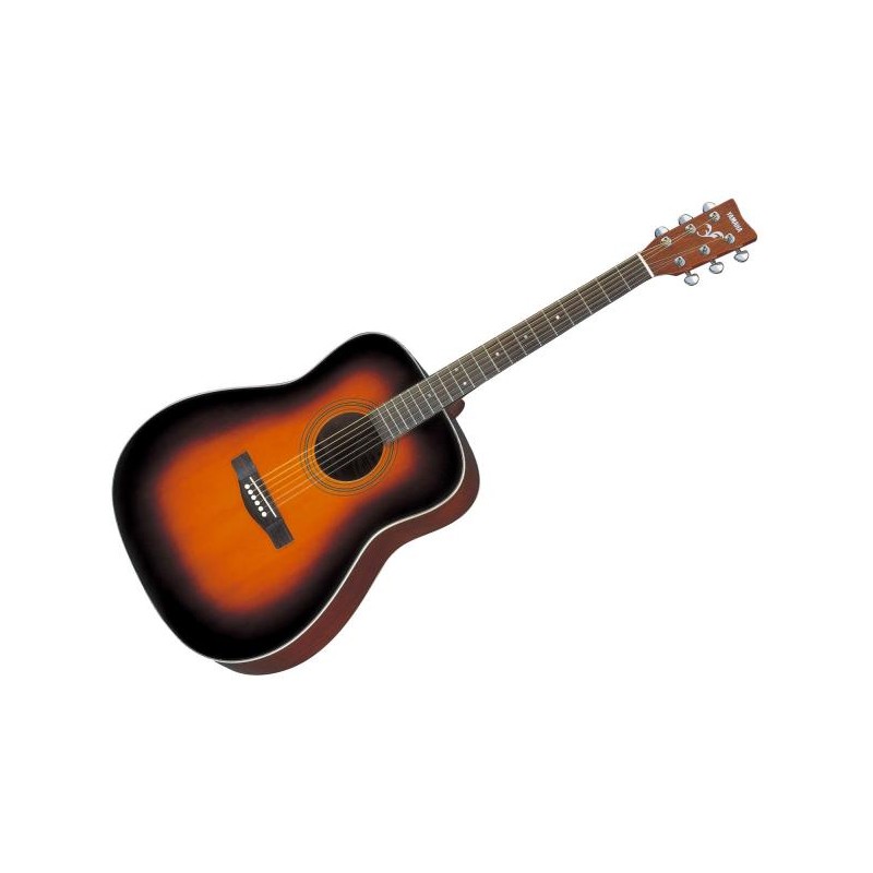 YAMAHA F370 TBS CHITARRA ACUSTICA 4/4 TOP IN ABETE FONDO E FASCE IN NATO PONTE IN PALISSANDRO BROWN SUNBURST