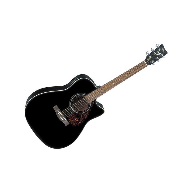 YAMAHA FX370C BK CHITARRA ACUSTICA 4/4 ELETTRIFICATA SPALLA MANCANTE EQ 3 BANDE COLORE NERO