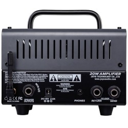 JOYO ZOMBIE AMPLIFICATORE TESTATA BANTAMP CHITARRA ELETTRICA 20 WATT 2 CANALI + RICEVITORE BLUETOOTH + LOOP EFFETTI