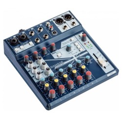 SOUNDCRAFT NOTEPAD-8FX MIXER 8 CANALI USB EFFETTI LEXICON PHANTOM POWER +48V 2 MIC INPUT