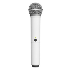 SHURE WA713 WHITE COVER BIANCA PER TRASMETTITORI PALMARI BLX2 CON CAPSULA SM58 - BETA58