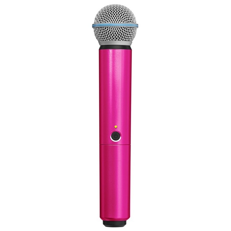 SHURE WA713 PINK COVER ROSA PER TRASMETTITORI PALMARI BLX2 CON CAPSULA SM58 - BETA58