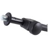 KONIG & MEYER 25950 ASTA NANA PER MICROFONO GIRAFFA TELESCOPICA PER BATTERIA GRANCASSA ALTEZZA RIDOTTA 425-725MM
