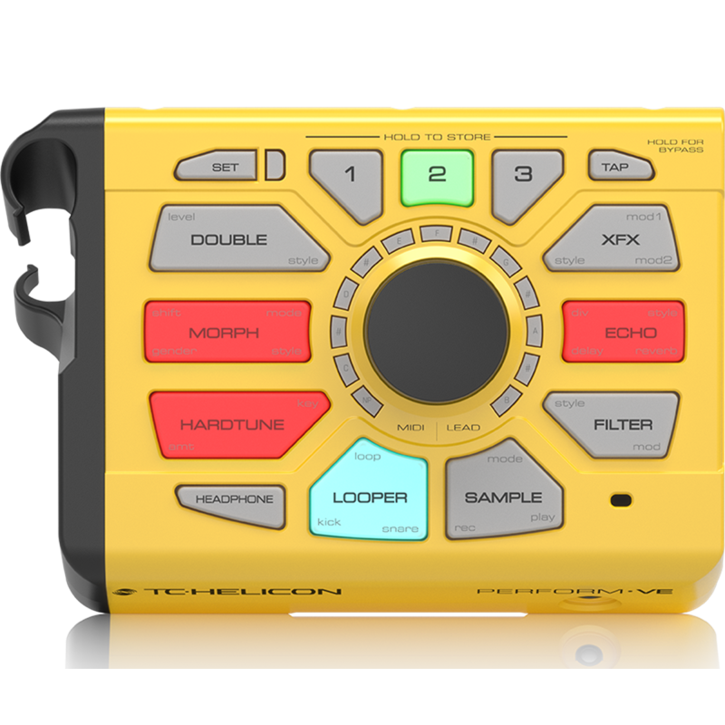TC HELICON PERFORM VE PROCESSORE DI EFFETTI PER VOCE CON DRUM LOOPER