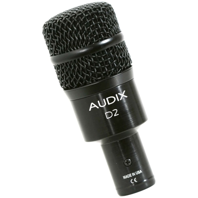 AUDIX D2 MICROFONO DINAMICO IPERCARDIODE PER TOM + CLAMP DVICE + BORSA P1