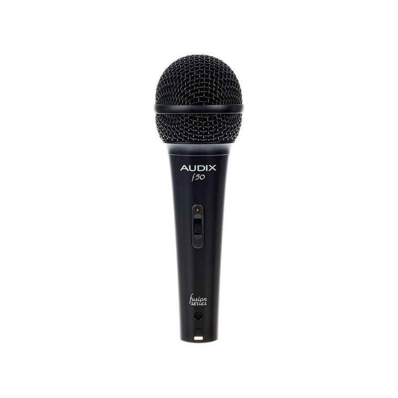 AUDIX F50S MICROFONO DINAMICO CARDIOIDE PER VOCE CON SWITCH ON/OFF