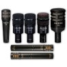 AUDIX DP7 DRUMSET KIT DI 7 MICROFONI PER BATTERIA + VALIGIA IN ALLUMINIO D6 D4 D2 I5 ADX51 DVICE CLAMPS