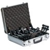 AUDIX DP7 DRUMSET KIT DI 7 MICROFONI PER BATTERIA + VALIGIA IN ALLUMINIO D6 D4 D2 I5 ADX51 DVICE CLAMPS