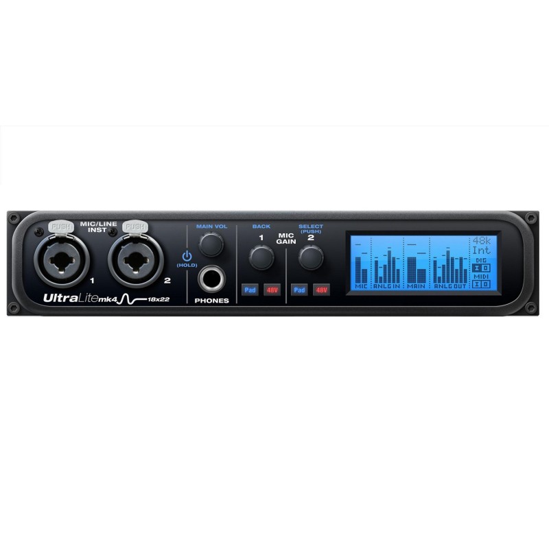 MOTU ULTRALITE MK4 SCHEDA AUDIO MIDI USB 18X22 CON DSP E MIXER