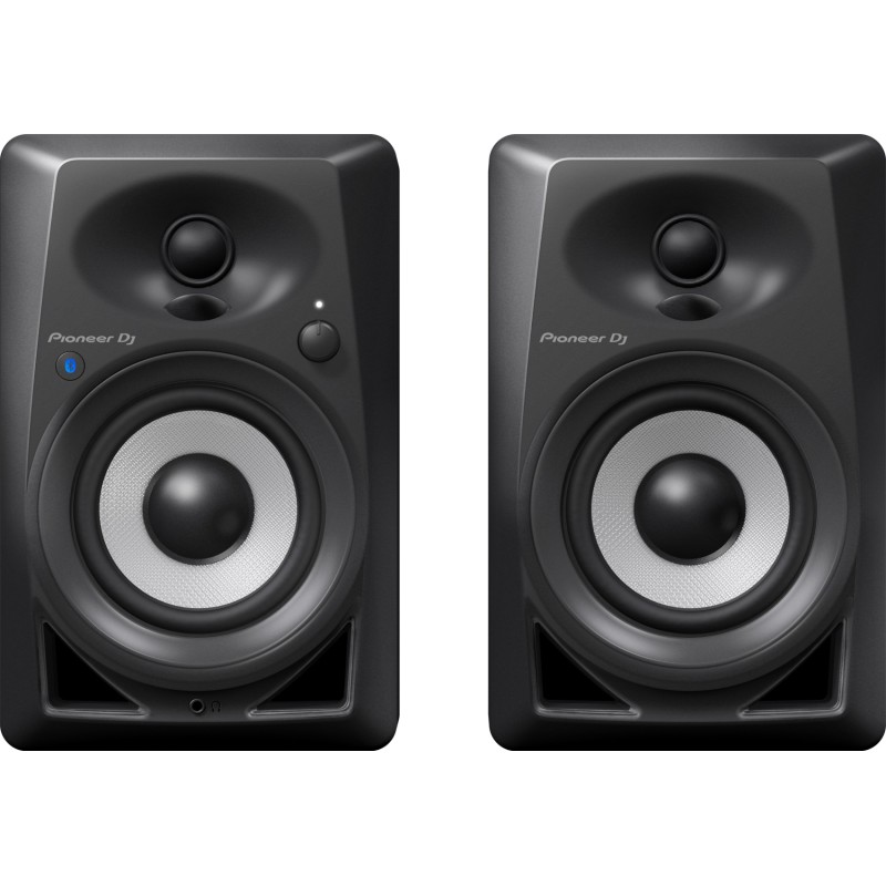 PIONEER DM 40 BT COPPIA MONITOR ATTIVI BASS REFLEX PER DJ E STUDIO 2 VIE 21 WATT BLUETOOTH COLORE NERO