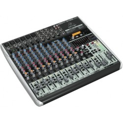 BEHRINGER XENYX QX1832-USB MIXER 18 INGRESSI 3/2 BUS EFFETTI KLARK TEKNIK INTERFACCIA USB WIRELESS READY +48V