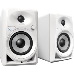 PIONEER DM 40 BT WH COPPIA MONITOR ATTIVI BASS REFLEX PER DJ E STUDIO 2 VIE 21 WATT BLUETOOTH COLORE BIANCO