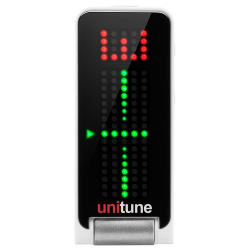 TC ELECTRONIC UNITUNE CLIP ACCORDATORE STROBO CROMATICO A CLIP PER CHITARRA BASSO E UKULELE
