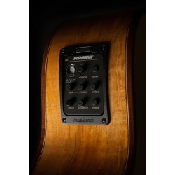 WASHBURN WCG-66SCE N CHITARRA ACUSTICA ELETTRIFICATA 4/4 TOP CEDRO MASSELLO FONDO E FASCE IN ACERO SPALLA MANCANTE COLORE NATURA