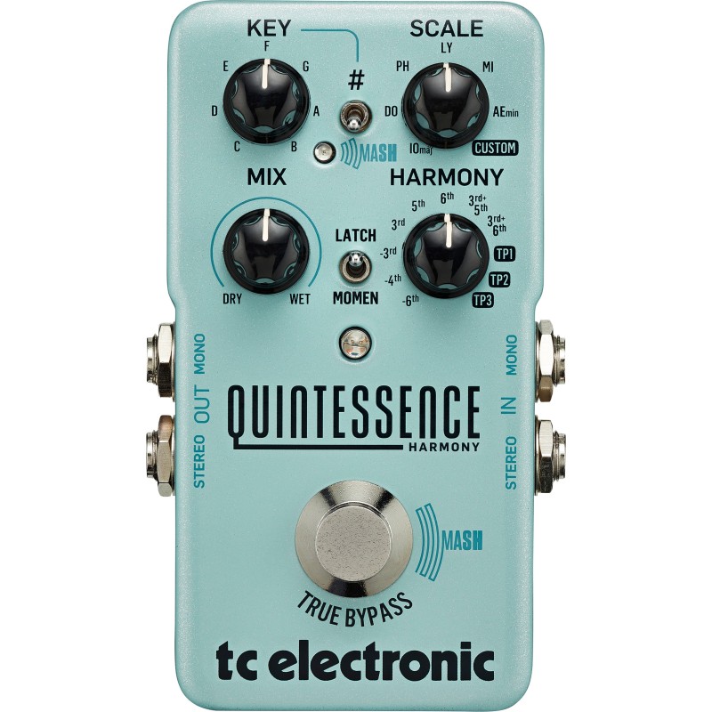 TC ELECTRONIC QUINTESSENCE HARMONIZER EFFETTO A PEDALE PER CHITARRA ELETTRICA