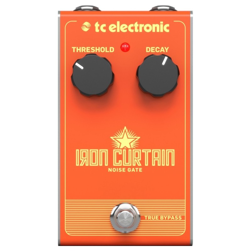TC ELECTRONIC IRON CURTAIN NOISE GATE A PEDALE PER CHITARRA ELETTRICA TRUE BYPASS