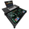 ZOMO DJ808 PLUS NSE FLIGHT CASE PROFESSIONALE PER ROLAND DJ808 + LAPTOP PER PC COLORE NERO