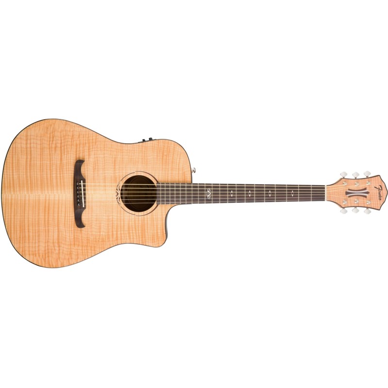 FENDER TBUCKET 400CE FLM MPL RW NAT V3 CHITARRA ACUSTICA ELETTRIFICATA