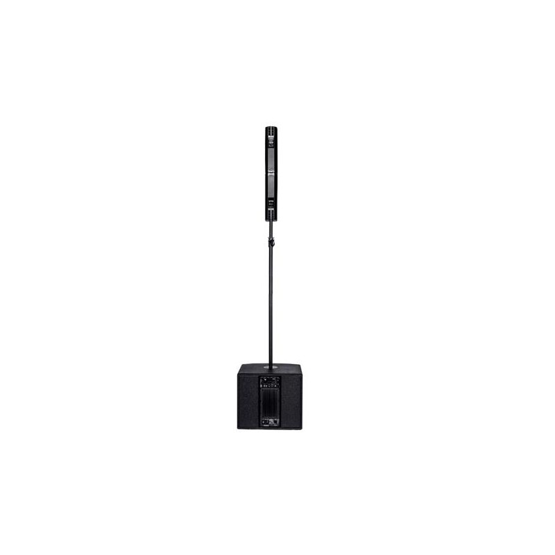 DB TECHNOLOGIES ES802 IMPIANTO COMPLETO ATTIVO 1200W SUBWOOFER + 2 SATELLITI SISTEMA AUDIO BIAMPLIFICATO COMPLETO 8x3"/1x12