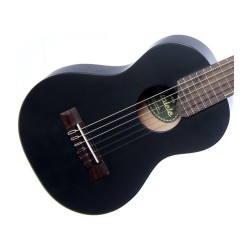 YAMAHA GL1-BK BLACK GUITALELE NERO CHITARRA RIDOTTA NERA CON CUSTODIA