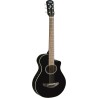 YAMAHA APXT2 BK CHITARRA ELETTROACUSTICA TRAVEL SPALLA MANCANTE COLORE BLACK + CUSTODIA