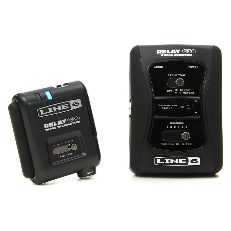 LINE6 RELAY G30 TRASMETTITORE + RICEVITORE DIGITALE PER CHITARRA E BASSO