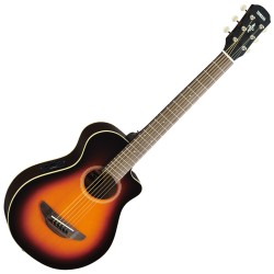 YAMAHA APXT2 OVS CHITARRA ELETTROACUSTICA TRAVEL SPALLA MANCANTE COLORE OLD VIOLIN SUNBURST + CUSTODIA
