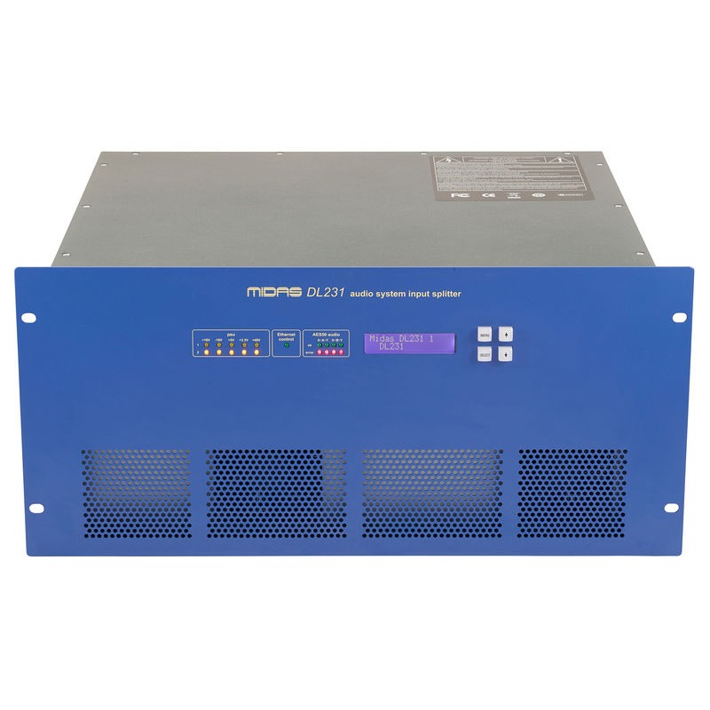 MIDAS DL231 STAGEBOX DIGITALE PROFESSIONALE STAGE BOX 24 IN 24 OUT 2 MIC PRE PER CANALE