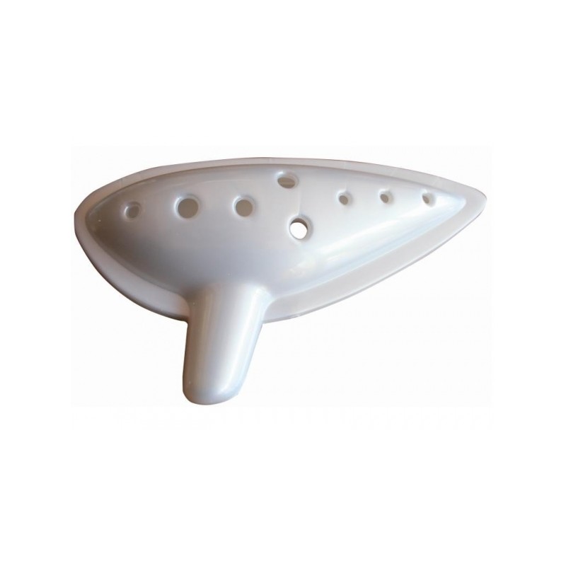 EXTREME OK1 OCARINA PLASTICA BIANCO