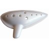EXTREME OK1 OCARINA PLASTICA BIANCO