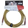 EXTREME SFJJ007/3M CAVO AUDIO JACK DRITTO-ANGOLO COTONATO BEIGE OD8 SERIE CUSTOM PER STRUMENTI LIVE STUDIO 3 METRI