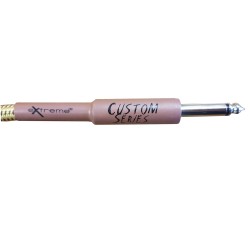 EXTREME SFJJ007/3M CAVO AUDIO JACK DRITTO-ANGOLO COTONATO BEIGE OD8 SERIE CUSTOM PER STRUMENTI LIVE STUDIO 3 METRI
