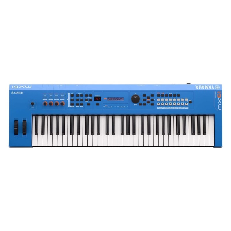 YAMAHA MX61 II BL BLUE WHITE SINTETIZZATORE 61 TASTI BLU