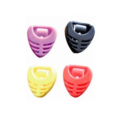 EXTREME PH1 PORTA PLETTRI ADESIVO PER CHITARRA IN PLASTICA COLORE VIOLA