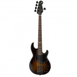 YAMAHA BB735A DARK COFFEE SUNBURST BASSO ELETTRICO ATTIVO/PASSIVO 5 CORDE MARRONE