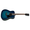 YAMAHA FG820 SUNSET BLUE CHITARRA ACUSTICA 4/4 TOP IN ABETE FONDO E FASCE IN MOGANO PONTE IN PALISSANDRO COLORE BLU TURCHESE