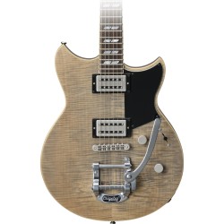 YAMAHA REVSTAR RS720B A GRA ASH GREY CHITARRA ELETTRICA 22 TASTI TOP IN ACERO FIAMMATO