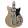 YAMAHA REVSTAR RS720B A GRA ASH GREY CHITARRA ELETTRICA 22 TASTI TOP IN ACERO FIAMMATO