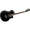YAMAHA APX700 II BK BLACK CHITARRA ACUSTICA ELETTRIFICATA CUTAWAY NERA