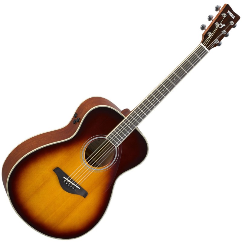 YAMAHA FS-TA BS CHITARRA ACUSTICA ELETTRIFICATA CON SISTEMA TRANSACOUSTIC COLORE BROWN SUNBURST