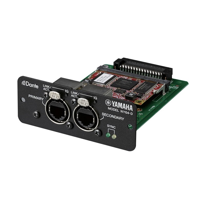 YAMAHA NY64D DANTE SCHEDA DI ESPANSIONE I/O DANTE PER YAMAHA TF