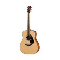 YAMAHA FG820 NT NATURAL CHITARRA ACUSTICA 4/4 TOP IN ABETE FONDO E FASCE IN MOGANO PONTE IN PALISSANDRO COLORE NATURALE