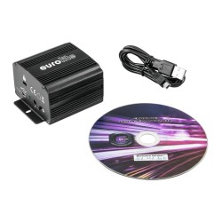 EUROLITE PRO CONTROL SOFTWARE DMX 1024 CONTROLLO A DISTANZA PER LUCI, APPARECCHI PER EFFETTI, LASER