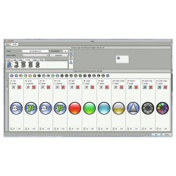 EUROLITE PRO CONTROL SOFTWARE DMX 1024 CONTROLLO A DISTANZA PER LUCI, APPARECCHI PER EFFETTI, LASER