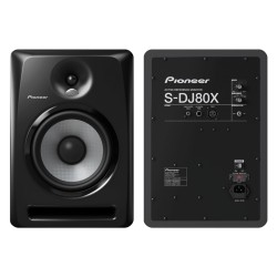 PIONEER S-DJ80X MONITOR ATTIVO 8"/1" 2 VIE NERO 160W