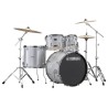 YAMAHA RYDEEN STANDARD SILVER GLITTER BATTERIA ACUSTICA ARGENTO CON HARDWARE + PIATTI PAISTE 101